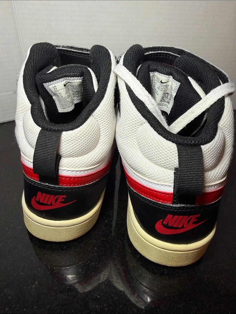 Nike Court Borough Mid 2 Big Kids Shoes Size 7